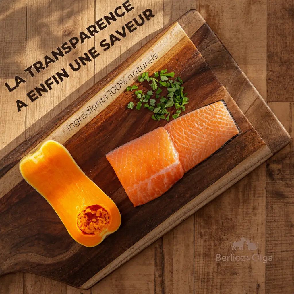 la transparence a enfin une saveur.