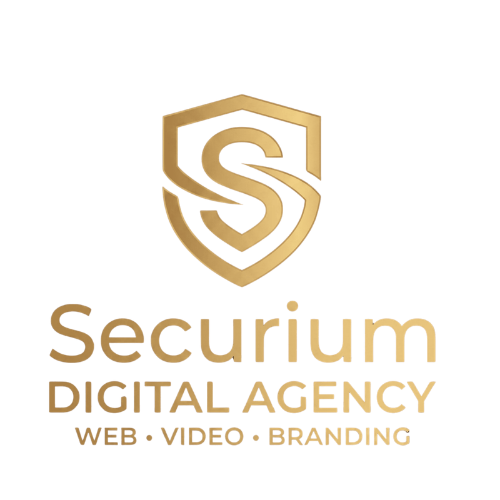 Logo de Securium Digital Agency - Agence de création web, vidéo et branding